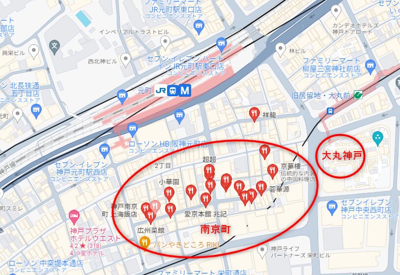 神戸南京町：活気あふれる中華街の地図ガイド